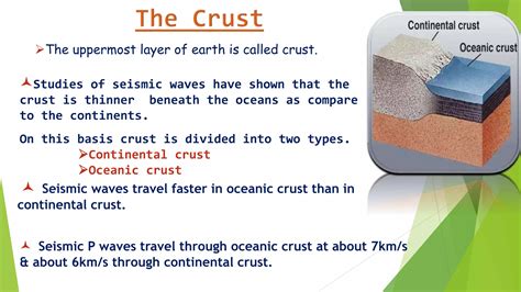 Internal structure of earth with repect to seismic waves | PPT