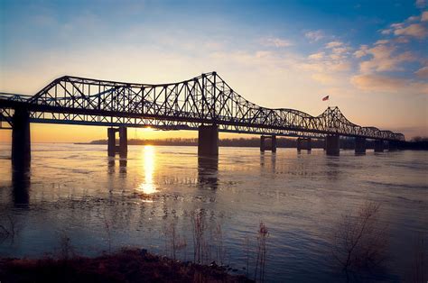 Mississippi River at Vicksburg Photograph by Ray Devlin - Fine Art America