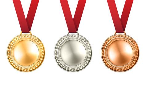 Medals Set Illustration 468175 Vector Art at Vecteezy