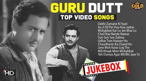 Super hit Songs of Guru Dutt - All Special Video Songs - HD Jukebox. - YouTube