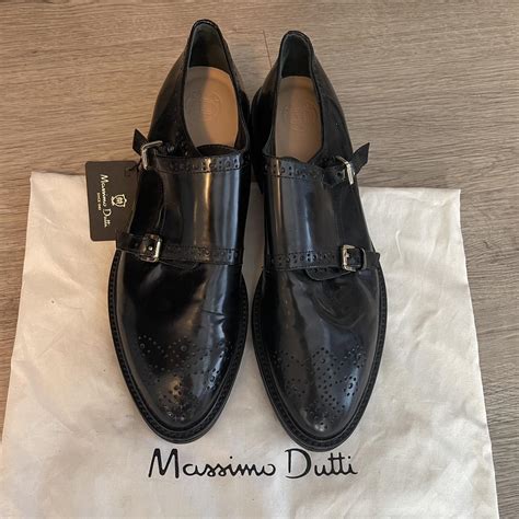 Massimo Dutti genuine leather shoes Women’s Oxford... - Depop