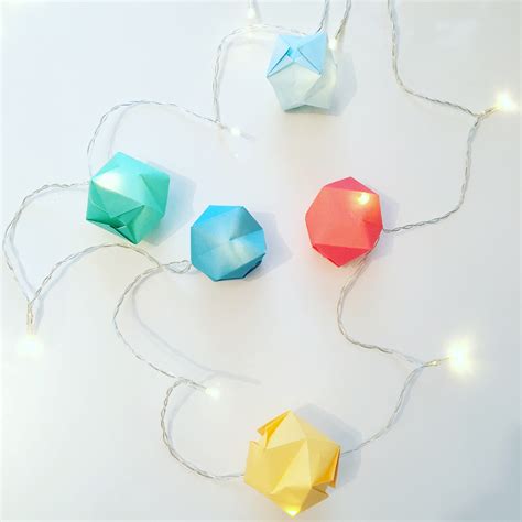 Guirlande Origami - M.A. Creation DiY