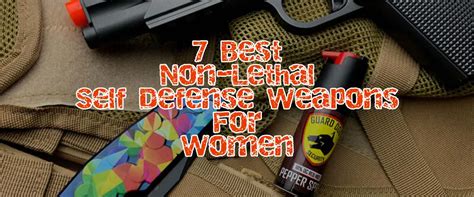 7 Best Non-Lethal Self Defense Weapons For Women | Wholesale blades