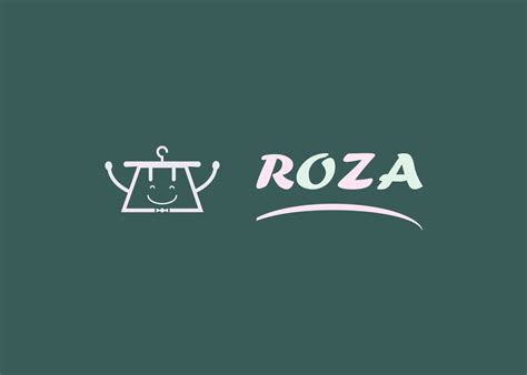 لملابس الأطفال ROZA متجر | Logo Design :: Behance