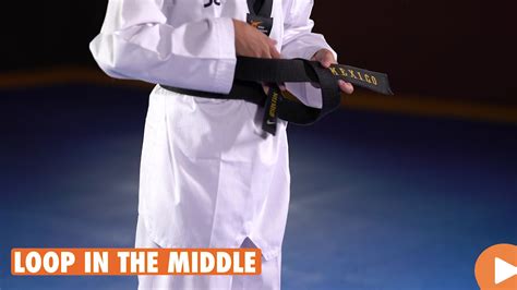 Taekwondo: How to tie your belt | SportsEdTV