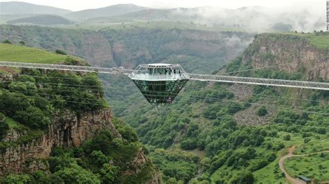 Glass bridge launches at Georgia's Dashbashi Canyon | CNN Travel