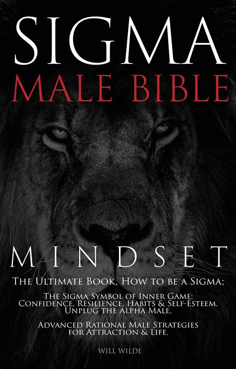 Buy Sigma Male Bible Mindset The Ultimate Book How to be a Sigma; The Sigma Symbol of Inner Game ...