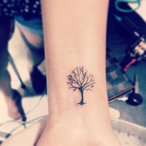 #tree #tattoo | Mens forearm tattoos small, Wrist tattoos, Tree tattoo