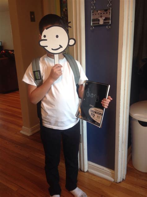 Best homemade Greg Heffley costume. Favorite book character day # ...