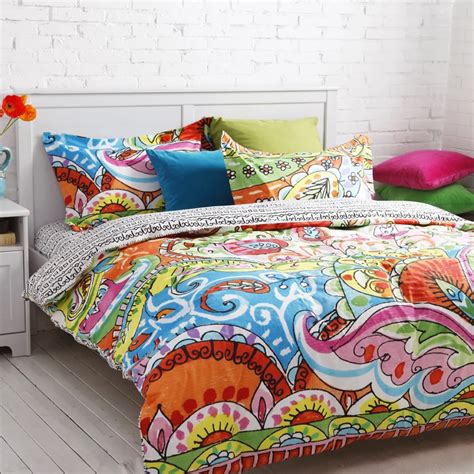 Unique-Barcelona-bed-set-colorful-flower-baby-girls-bedding-damask ...