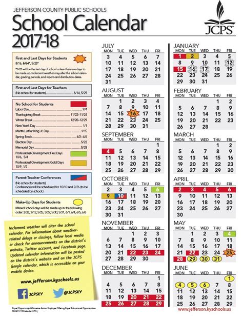 Jcps Printable Calendar