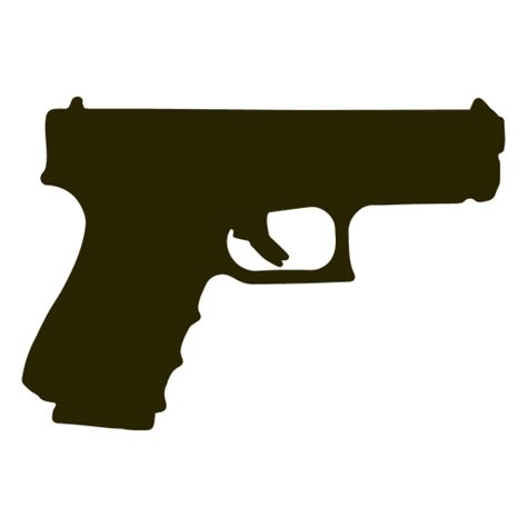 Transparent Png Svg Vector File Silhouette Glock Vector Pistol | The Best Porn Website