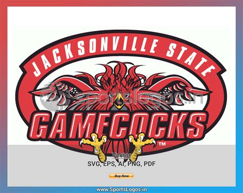 Jacksonville State Gamecocks - College Sports Vector SVG Logo in 5 ...