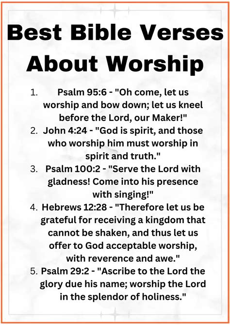 150+ Bible Verses About Worship And Praise - † ️️ Daily Blessings Prayer ️