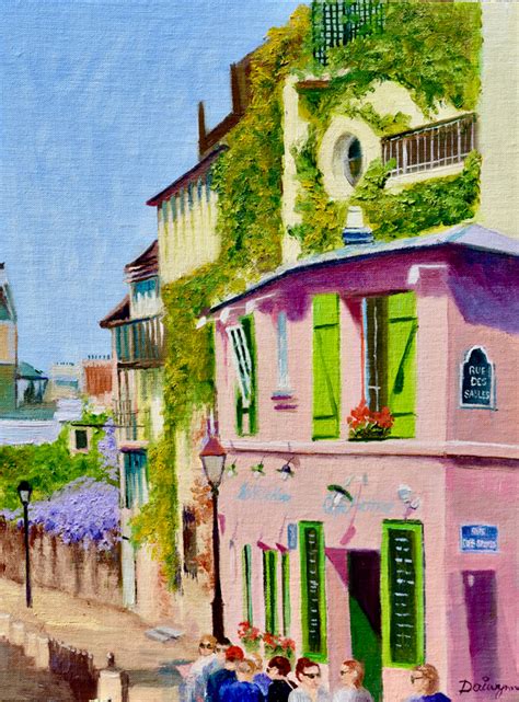 La Maison Rose Montmartre – Dai Wynn Fine Art