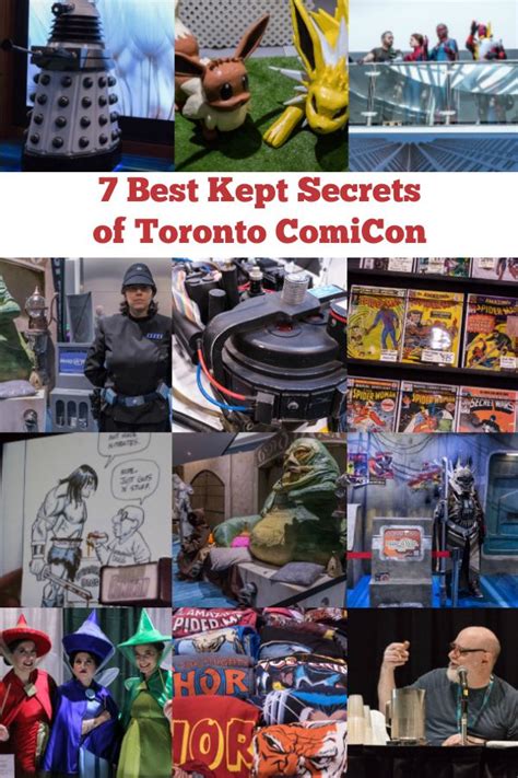 The 7 Best Kept Secrets of Toronto ComiCon - Maple Leaf Mommy | Travel ...