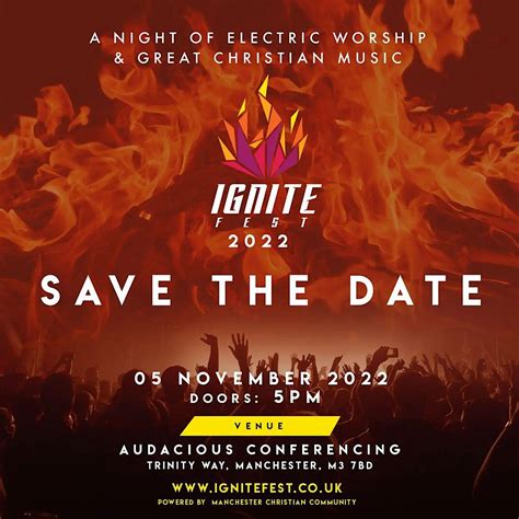 Ignitefest 2022, Audacious Church, Manchester, 5 November 2022