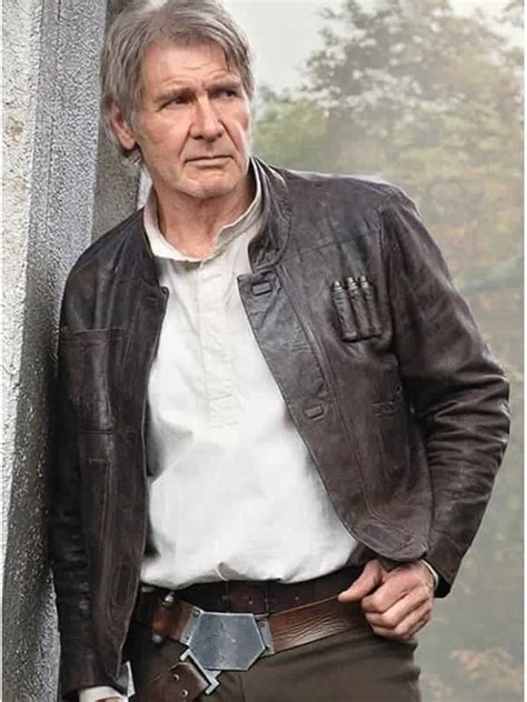 Han Solo Star Wars the Force Awakens Jacket - New American Jackets