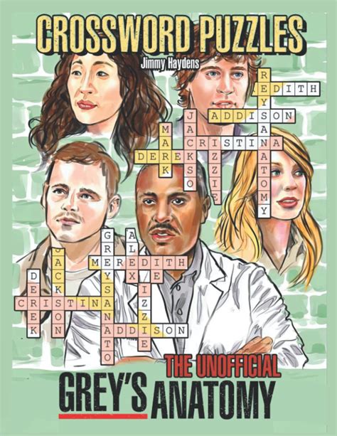 The Unofficial Grey‘s Anatomy Crossword Puzzles: Leave Your Tiredness ...