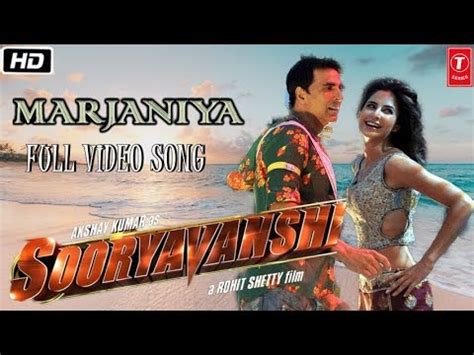 Sooryavanshi Marjaniya Song | Akshay Kumar, Katrina Kaif | Sooryavanshi ...