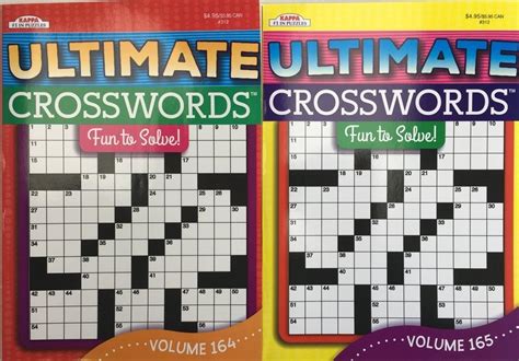 Ultimate Crossword Puzzle Book - Mr FLY