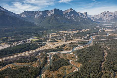 Aerial Photo | Canmore, Alberta