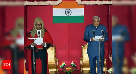 Jagdeep Dhankar takes oath as West Bengal governor | India News - Times of India