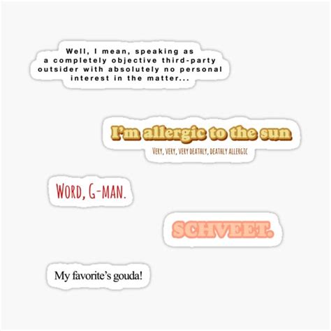 "She's the Man Quotes Sticker Package" Sticker for Sale by TwynnMade ...