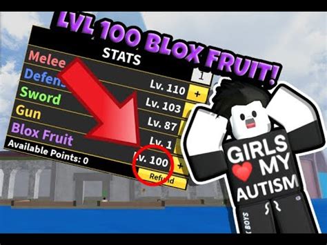 LEVEL 100 IN BLOX FRUITS STATS?!?!?! (OMG) - YouTube