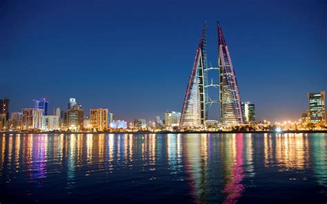 cityscape, City, Skyscraper, Bahrain, World Trade Centers, Manama Wallpapers HD / Desktop and ...