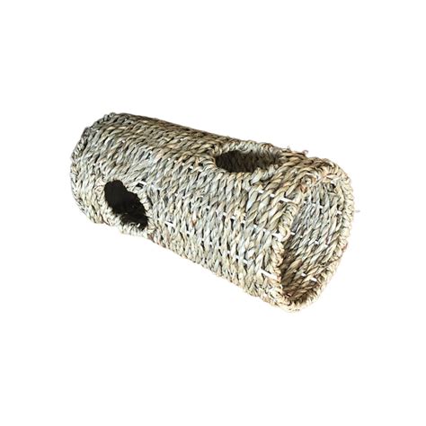 Hamster Tunnel Home Lightweight Straw Tunnel for Syrian Hamster Mice Ferrets - Walmart.com