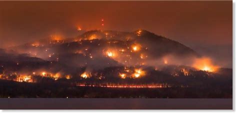 British Columbia wildfires by the numbers: Over 650,000 hectares burned — Earth Changes — Sott.net