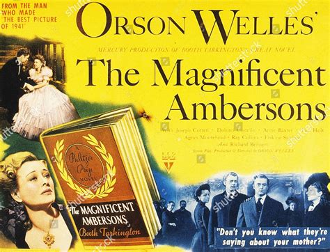 Magnificent Ambersons 1942 Editorial Stock Photo - Stock Image | Shutterstock