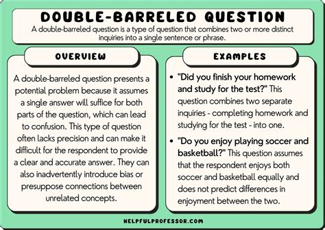 10 Double-Barreled Question Examples (2025)