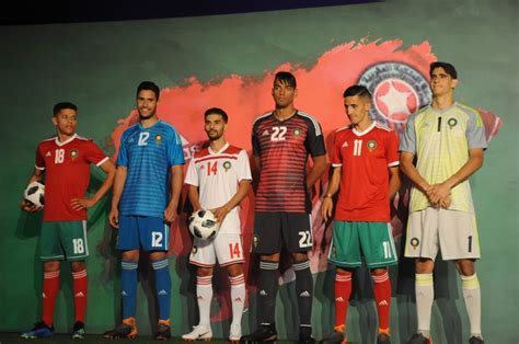 Morocco 2018 World Cup Home & Away Kits Revealed - Footy Headlines