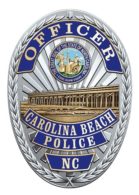 Carolina Beach PD NC Sheriff Badge, Police Badges, Carolina Beach ...