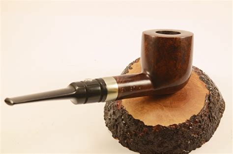 Pot Straight Smoking Pipe Greek Briar No Filter Alexander Model 71C