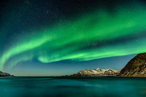 Aurora in Northern Norway Photograph by Marcin Wojciechowski | Pixels