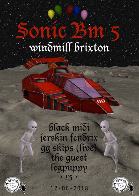 "Sonic Bm #5" - black midi, Jerskin Fendrix and more at The Windmill, London on 12 Jun 2018