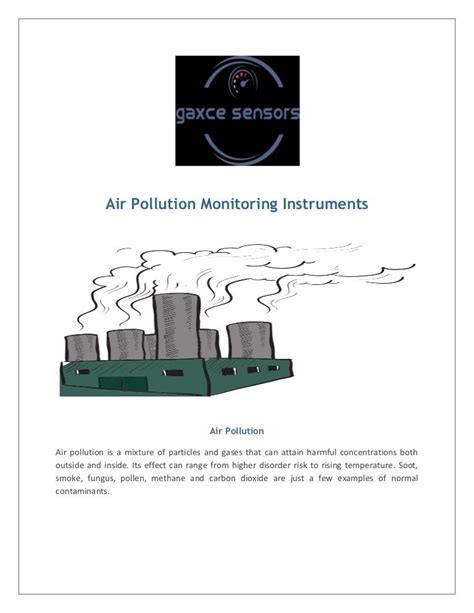 Air Pollution Monitoring Instruments