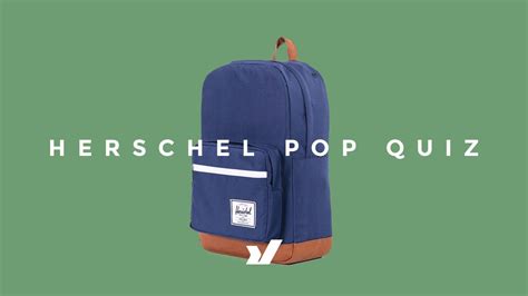 The Herschel Pop Quiz Backpack - YouTube