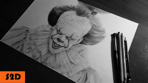 Pennywise Realistic Drawing