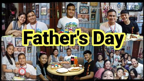 Father's Day Celebration | Filipino Family | Happy Father's Day - YouTube