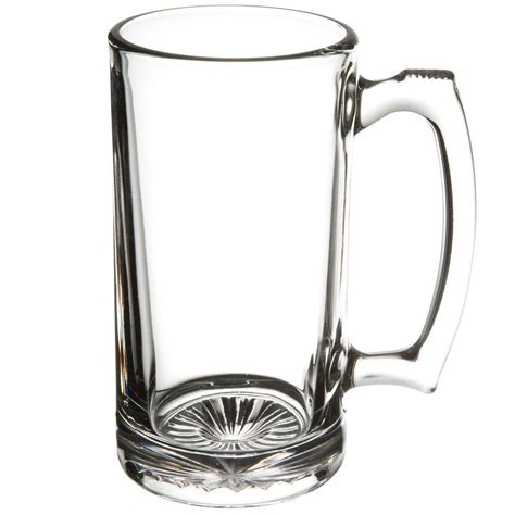 Beer Glasses, Glass Mugs With Handle 16oz, Large Beer Glasses For ...