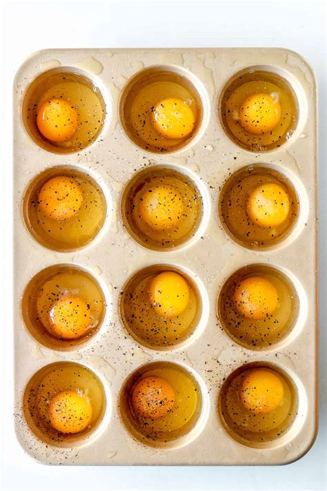 Oven-Baked Eggs in a Muffin Tin | The Toasted Pine Nut