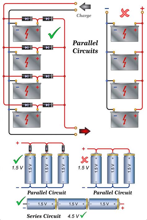 3 Batteries in Parallel: How To Connect Batteries in Parallel | Battery ...