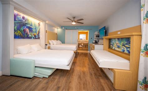 Review, Photos & Video: New Little Mermaid Rooms at Disney's Caribbean Beach Resort - Disney ...