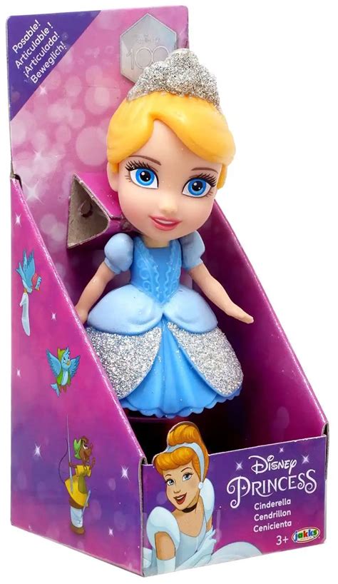 Disney Princess Posable Cinderella 3 Mini Figure Jakks Pacific - ToyWiz