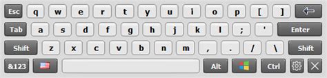 Touch Screen Keyboard - Virtual Keyboard Software for Touchscreen, and Multi-Touch Screen