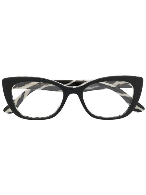 Dolce & Gabbana Eyewear 3360 Cat Eye Glasses - Farfetch